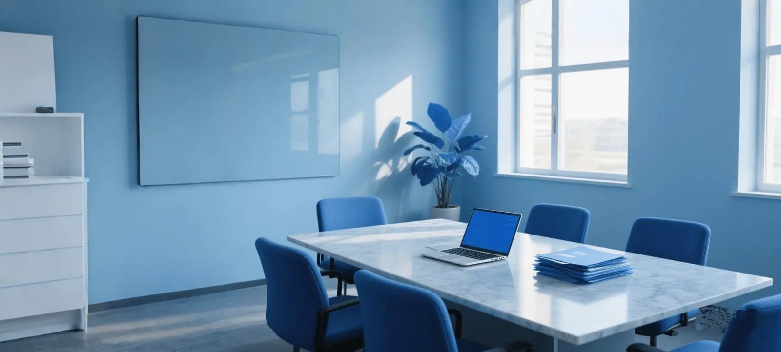 Meeting room of a small business